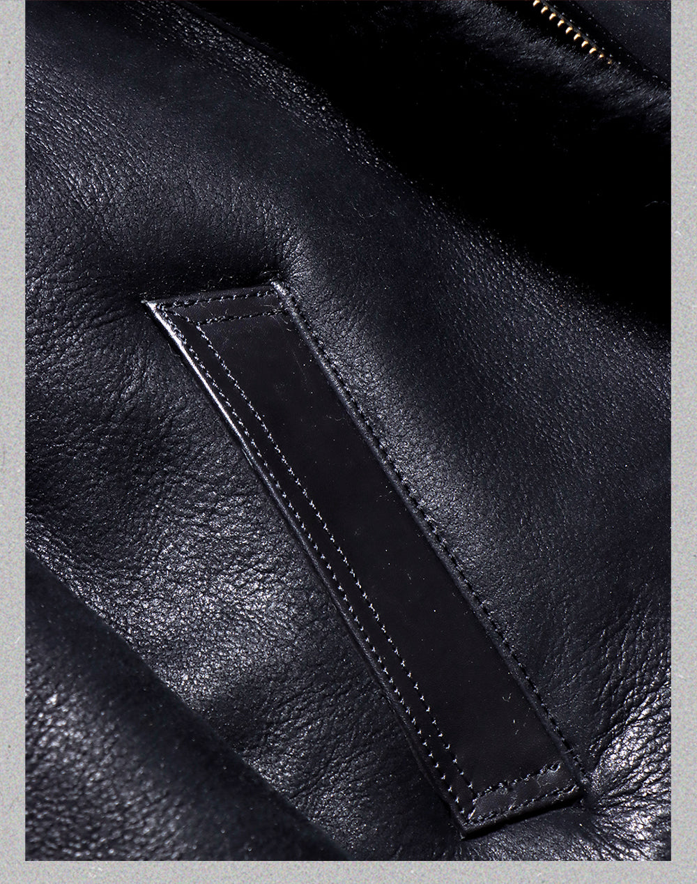昨シーズン売り切りSALE★ポリッシュ加工ブラックムートン B-3フライトジャケット★S~4XL