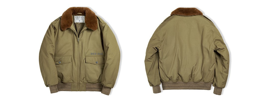 ☆40’sヴィンテージ 復刻 B-10型 コットンフライトジャケット☆S~2XL