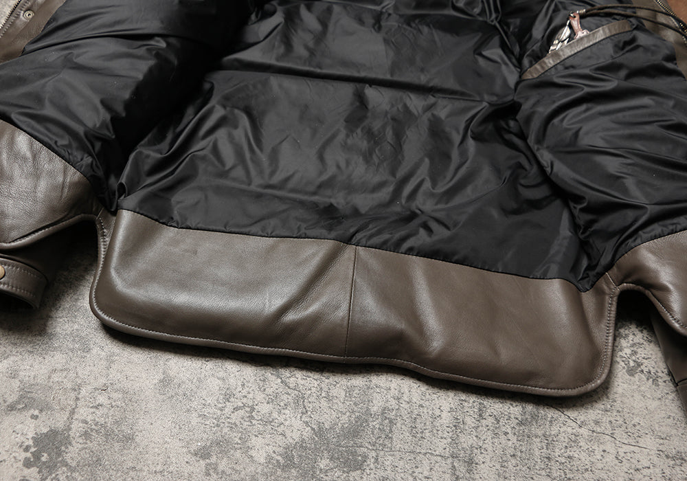 ◇シープレザーダウンジャケット◇ M~5XL