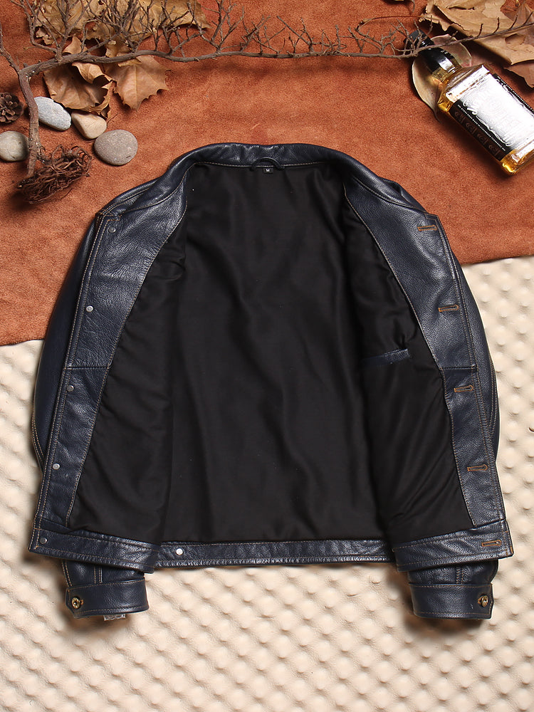 ☆ヴィンテージ復刻 ウエスタンステッチ カウレザーショートジャケット☆M~5XL