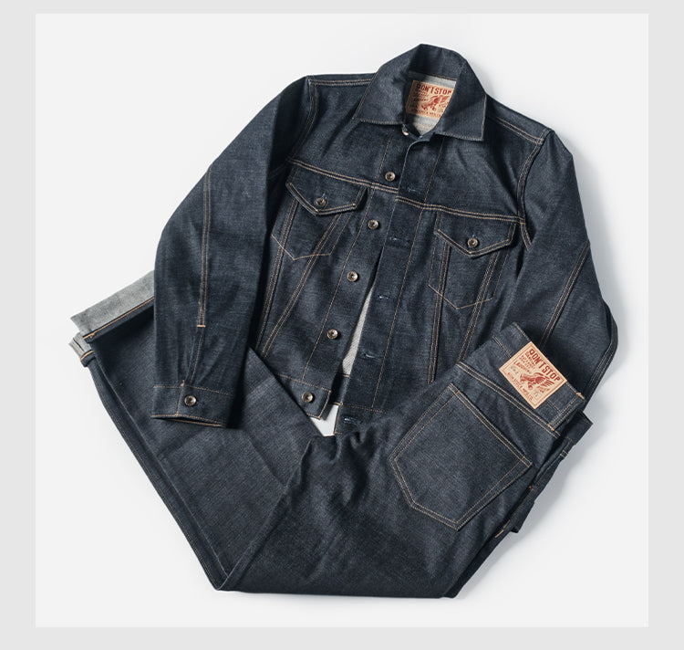 ◇1969年型ヴィンテージ復刻 13.5OZ セルビッチ赤耳デニムパンツ◇29~38サイズ