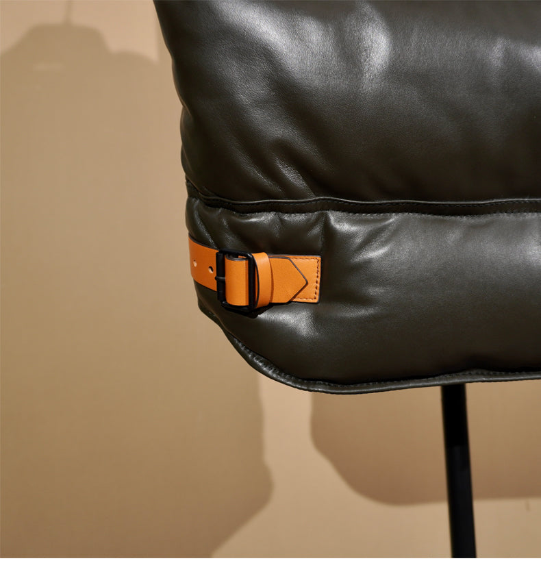 ◇イタリアンシープレザーダウン ベスト◇ S~4XL