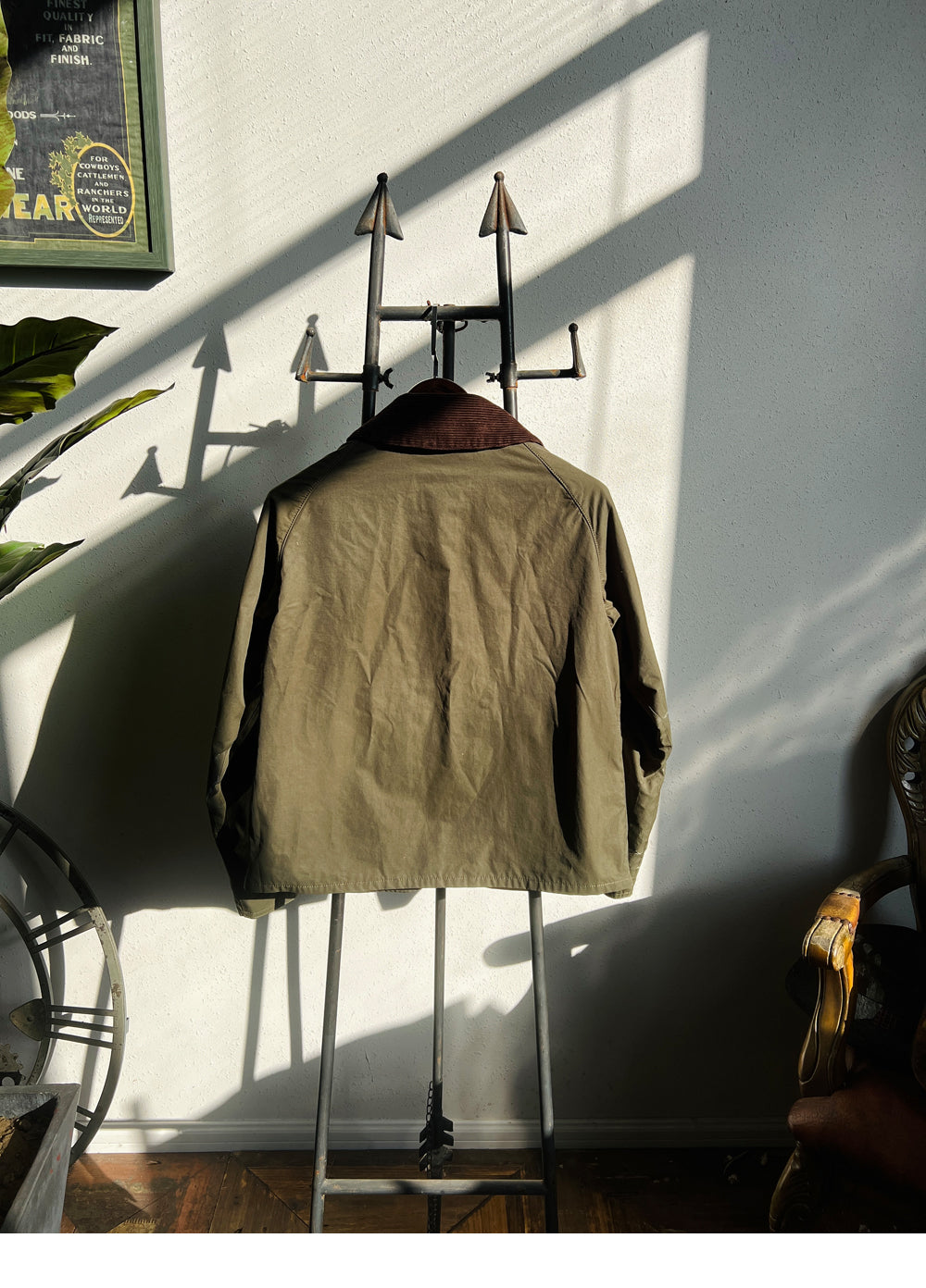 オイルワックスキャンバス フィッシングジャケット S~3XL