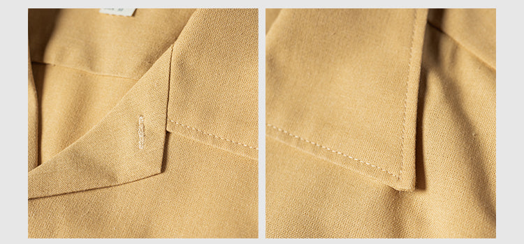 2色展開◆チェーンステッチ 刺繍メンズ ボーリング シャツ◆S~2XL