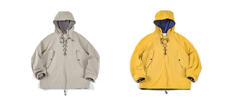 △ヴィンテージ復刻 デザインデッキパーカー アノラックジャケット▽S~2XL