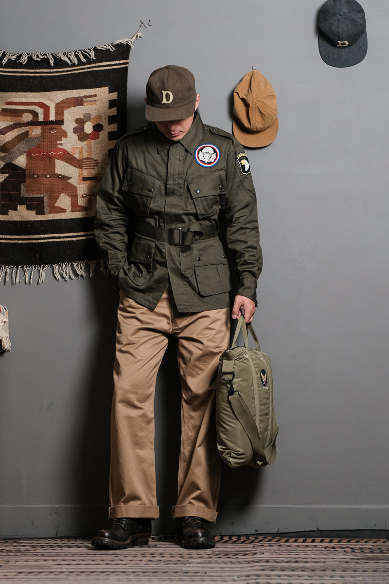 3色展開★1940’s US ARMY M-42 パラトルーパージャケット★S~2XL