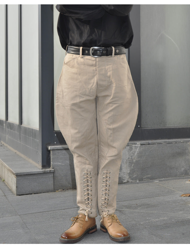 ◆ヴィンテージデザイン ジョッパーズパンツ◆S~2XL