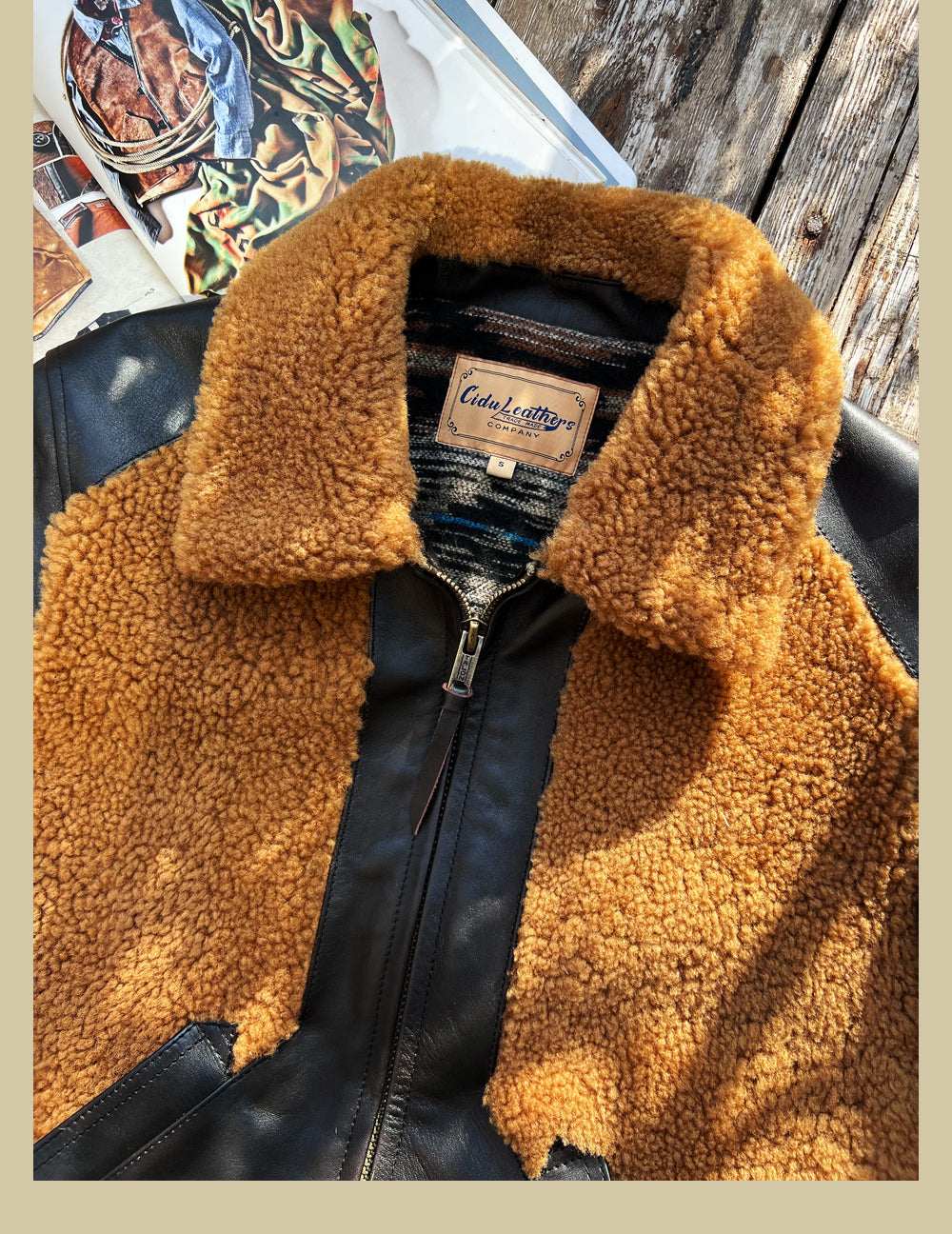 1930's ヴィンテージ復刻 ホースハイド GRIZZLY JACKET 熊ジャン