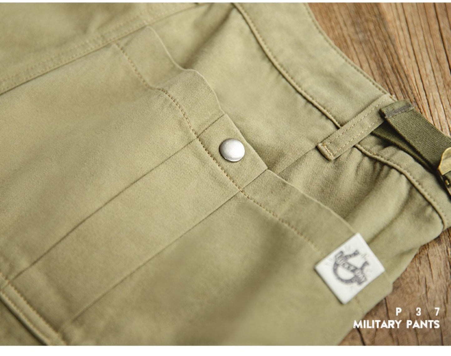 ◇ヴィンテージ復刻デザインP-37 コットン ミリタリーショートパンツ◇S~2XL