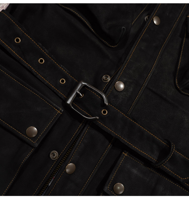 ▲細部のディテールまで完璧な拘り ヌバックレザー ライダースジャケット▼S~4XL