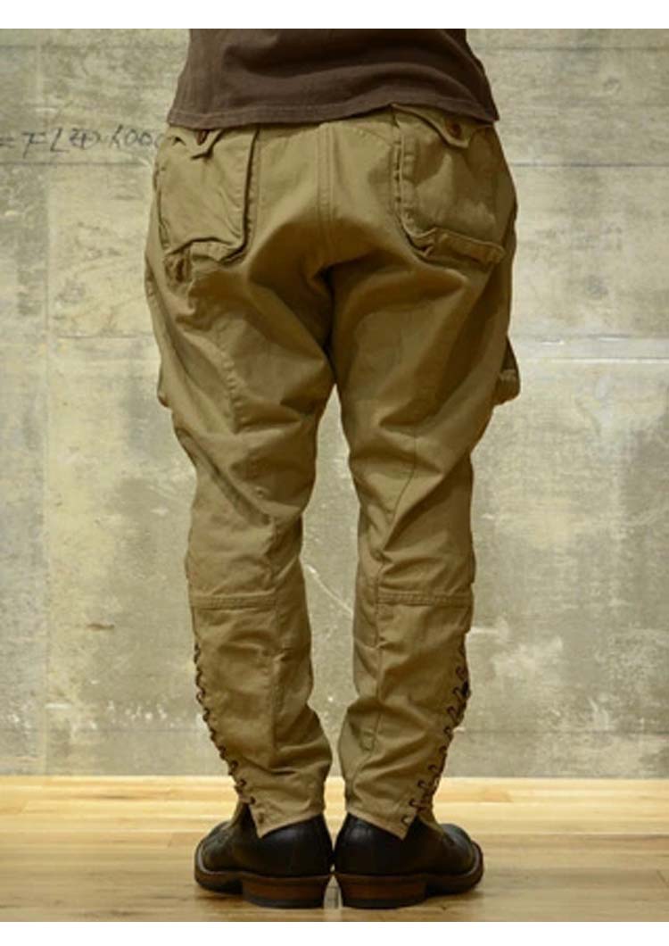 ◇ユーロヴィンテージデザインしっかりコットン ジョッパーズパンツ◇S~3XL