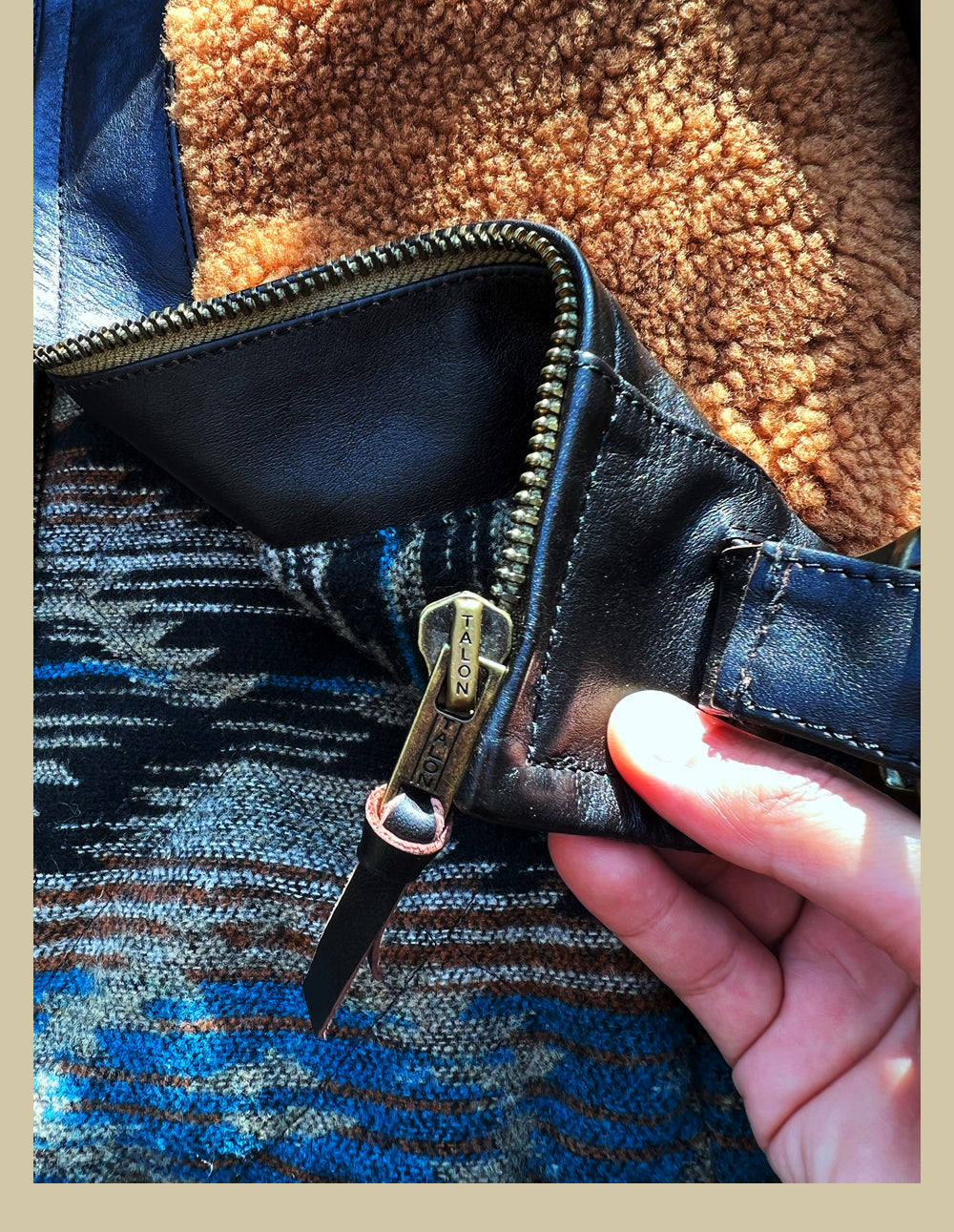 1930's ヴィンテージ復刻 ホースハイド GRIZZLY JACKET 熊ジャン