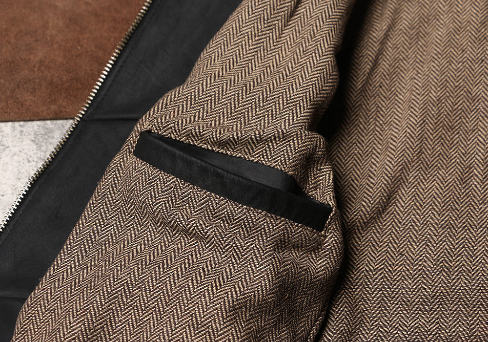 1930’s 復刻型ヴィンテージ加工 カウレザー シングルライダース ジャケット M~5XL