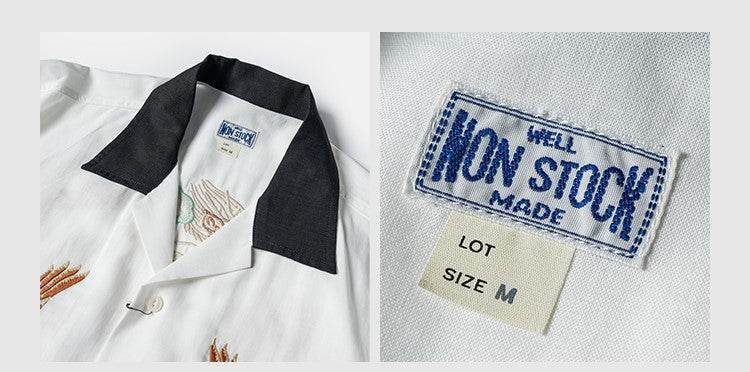 2色展開★ヴィンテージ復刻 ハーフスリーブ スカシャツ★S~2XL