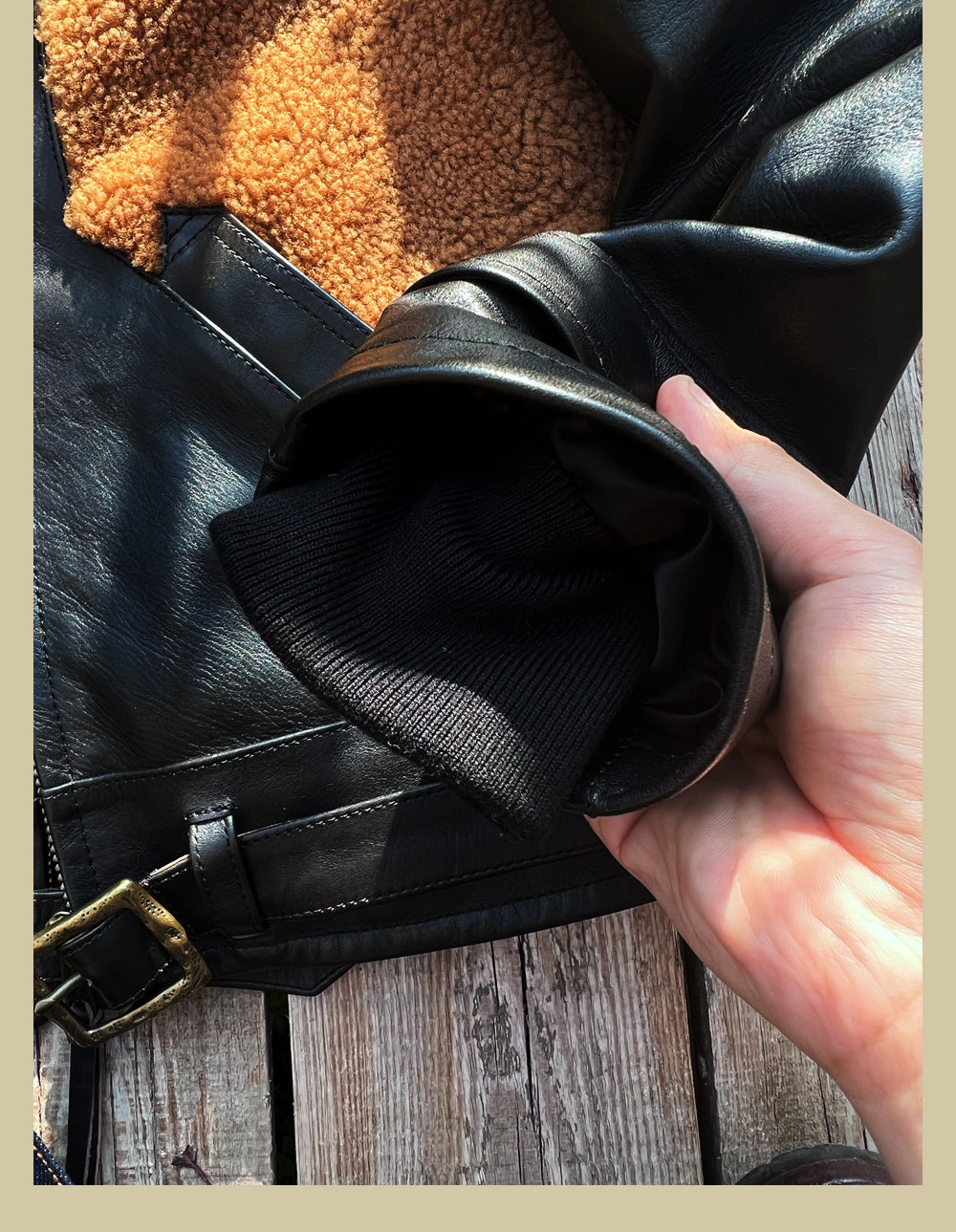 1930's ヴィンテージ復刻 ホースハイド GRIZZLY JACKET 熊ジャン