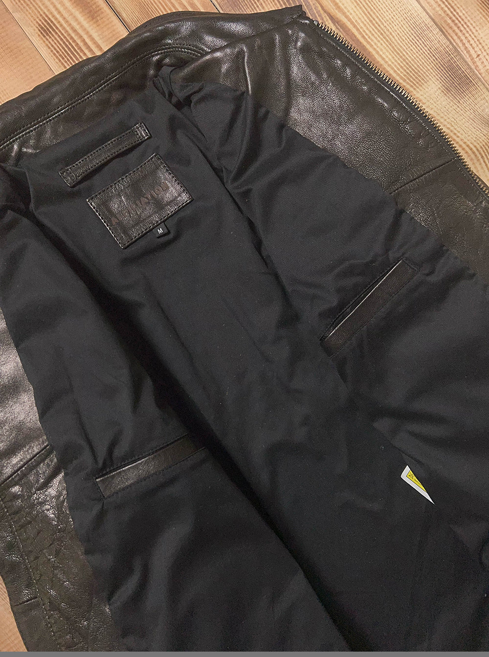 SALEプライス★VINTAGE復刻デザイン 植物タンニンなめし ゴートレザー シングルライダースジャケット★M~5XL