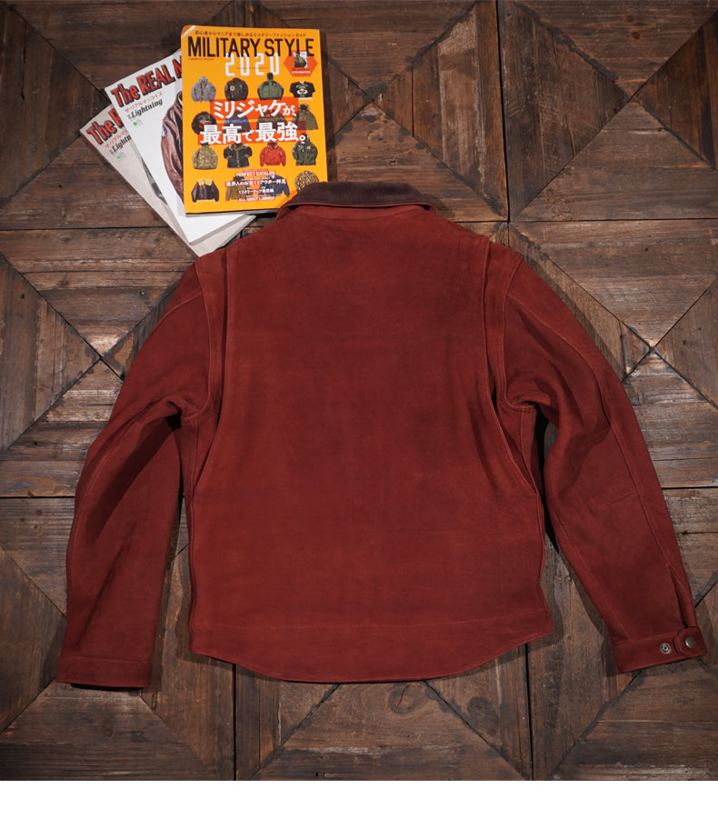 ☆ヌバックレザー使用☆デトロイト ジャケット☆S~3XL