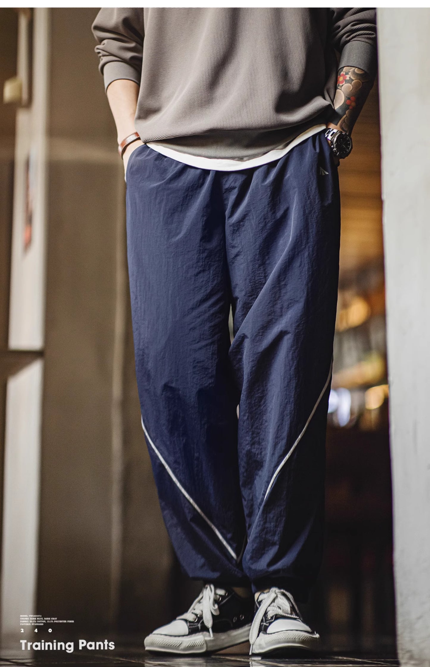 ◆ヴィンテージ復刻US ARMY ナイロントレーニングパンツ◆S~XXL