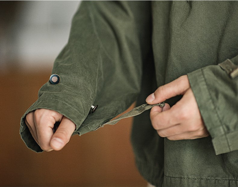 ◇アメリカ海軍 USNレインパーカー ミリタリー レースアップ パーカー◇S~2XL