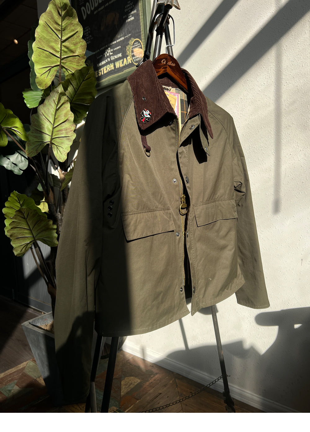 オイルワックスキャンバス フィッシングジャケット S~3XL