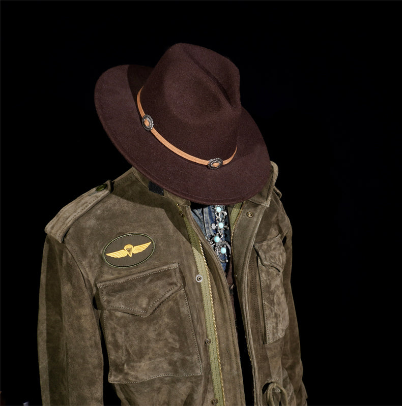 3色展開▲TAXI DRIVER トラヴィスモデル▲ビンテージ復刻 スウェード M-65 ジャケット▼L~3XL