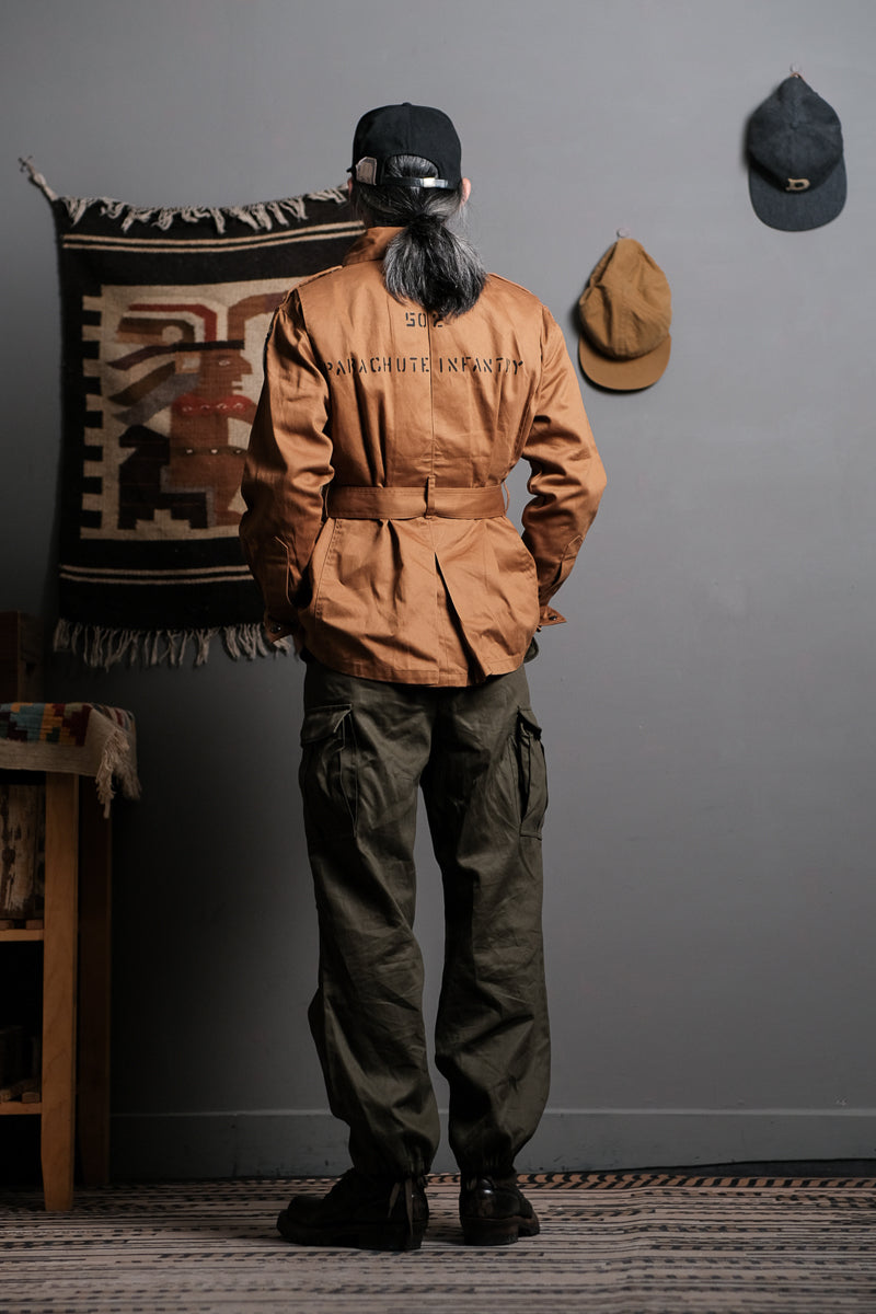 3色展開★1940’s US ARMY M-42 パラトルーパージャケット★S~2XL