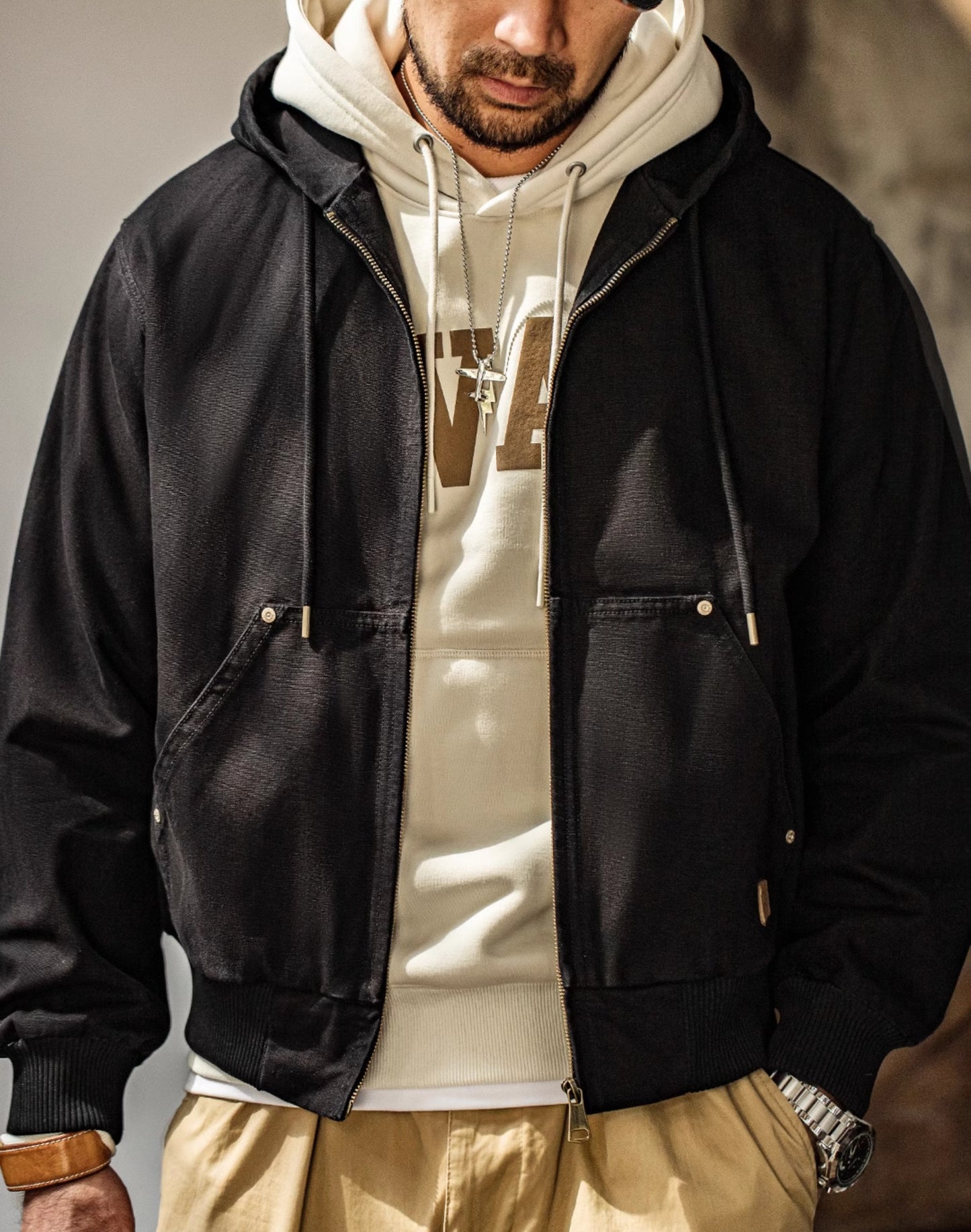 ▲ヴィンテージ J130復刻 キャンバスコットン アクティブジャケット▼S~3XL