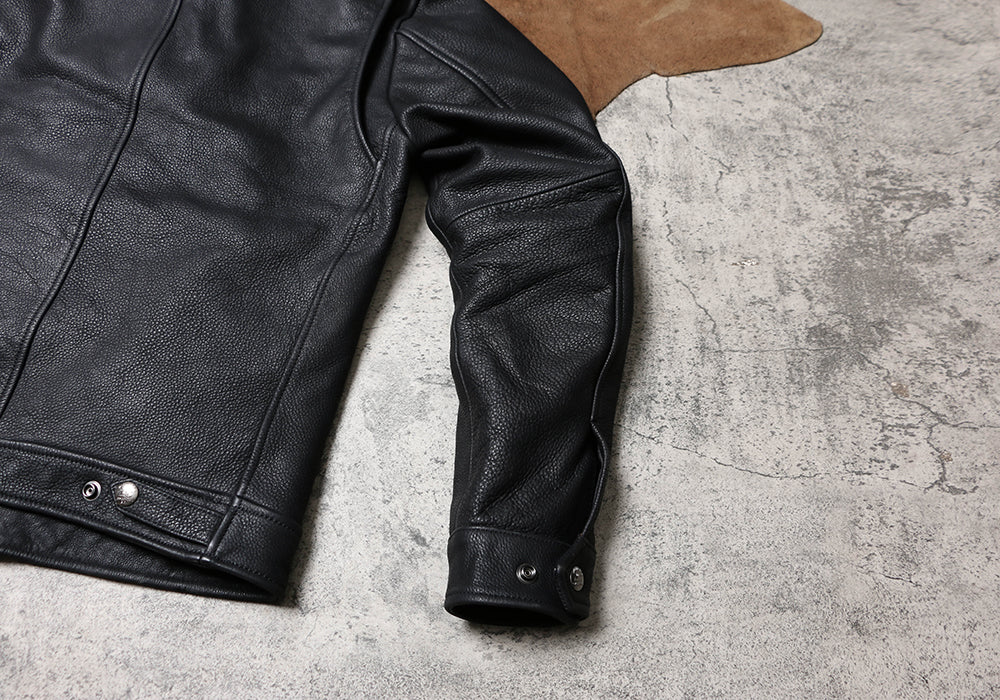 1930’s ヴィンテージ復刻型 カウレザー シングルライダース ジャケット M~5XL