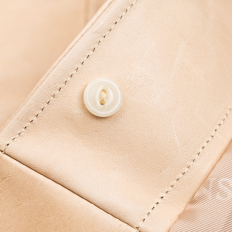 スペシャル★★植物タンニン鞣し ホースハイドレザー NAKEDカラー無染色コサックジャケット★★S~2XL