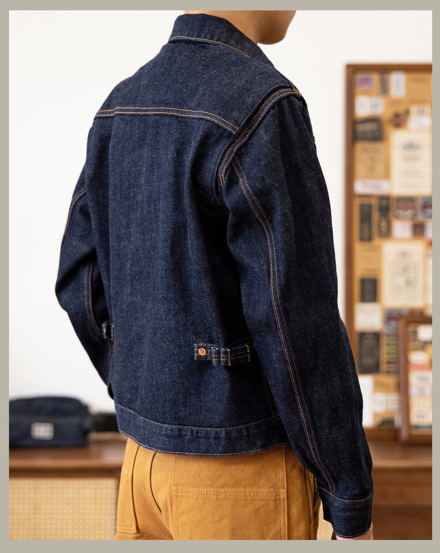 ★40sヴィンテージ復刻 11MJ 18オンス セルビッチ¥デニムジャケット★S~3XL