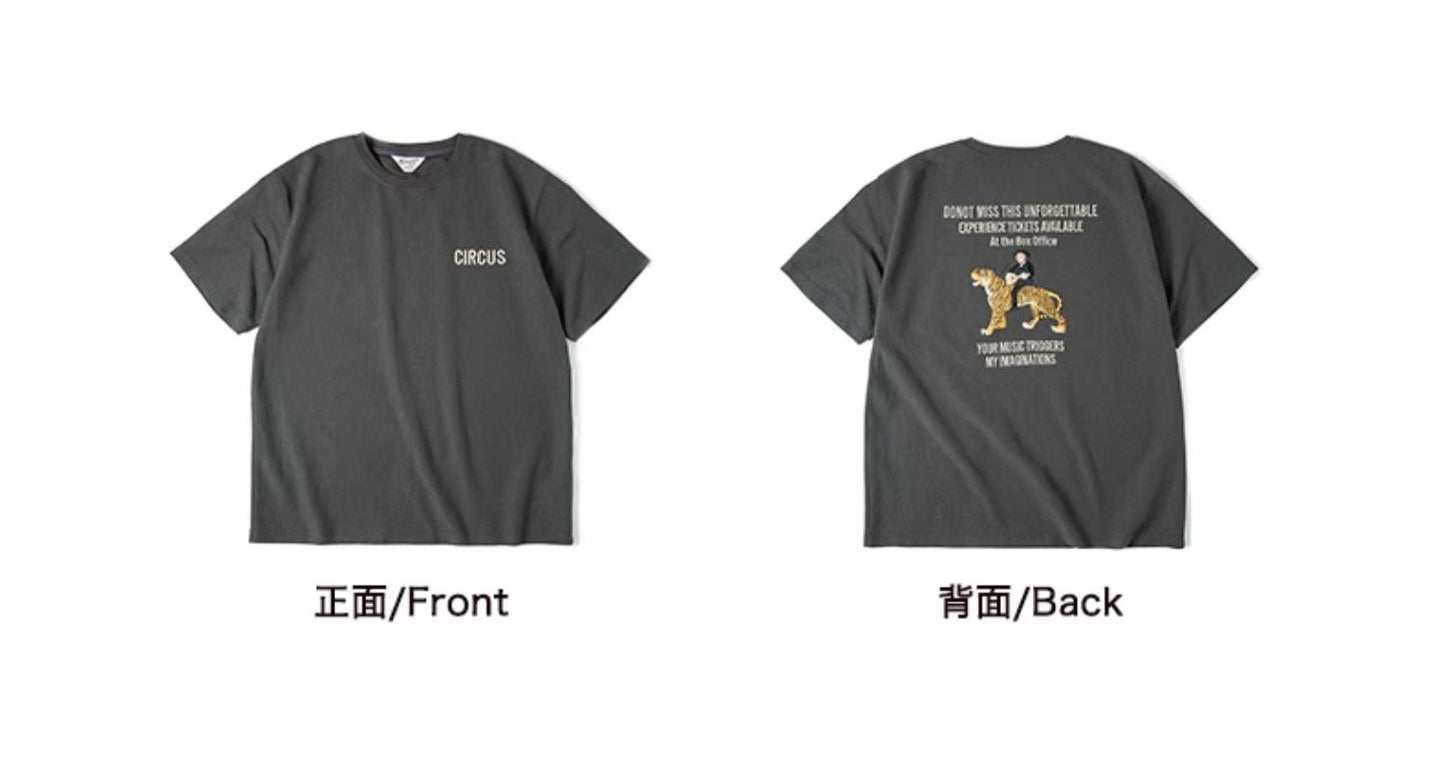 目の詰まった刺繍のクオリティーも抜群◆Tigers刺繍スーベニアTシャツ◆S~2XL