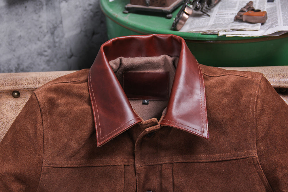 ★2nd型 507復刻モデル スウェードジャケット★ M~5XL