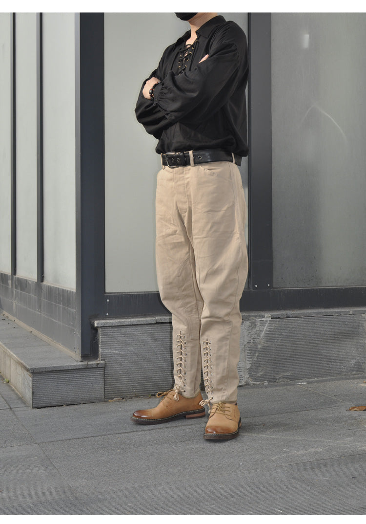 ◆ヴィンテージデザイン ジョッパーズパンツ◆S~2XL
