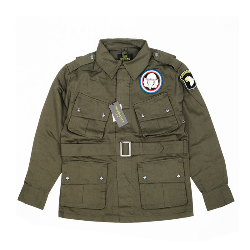 3色展開★1940’s US ARMY M-42 パラトルーパージャケット★S~2XL