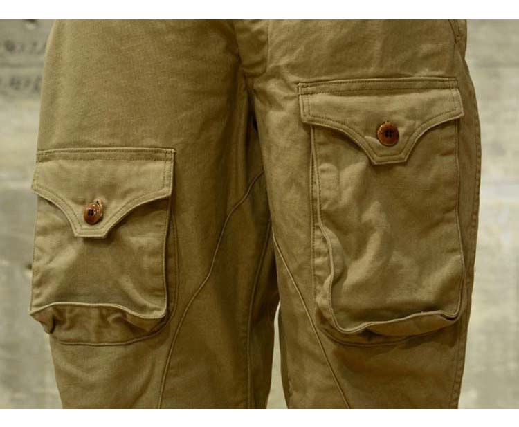 ◇ユーロヴィンテージデザインしっかりコットン ジョッパーズパンツ◇S~3XL