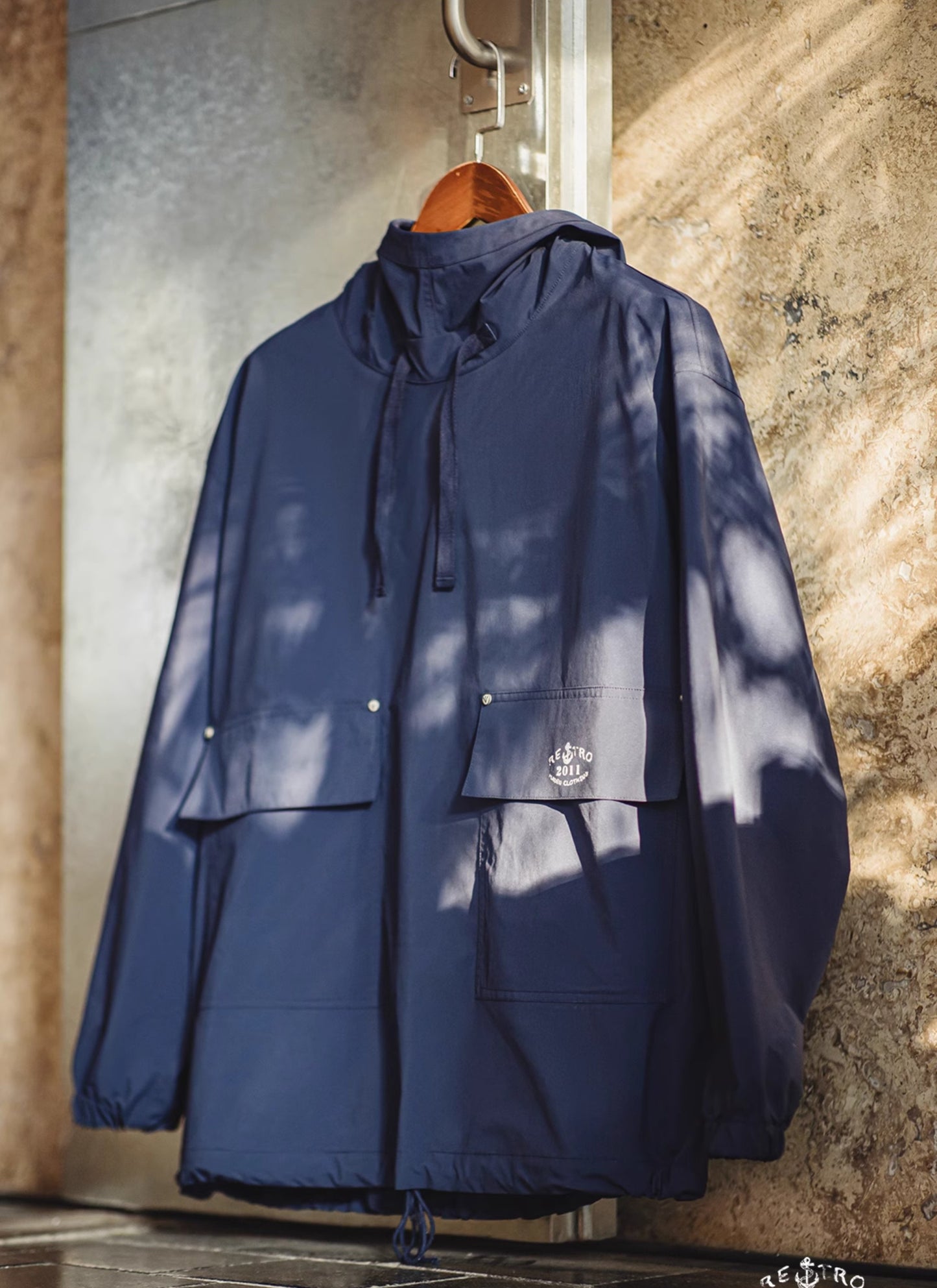 △US NAVY 復刻 コットンデックスモック▽S~2XL