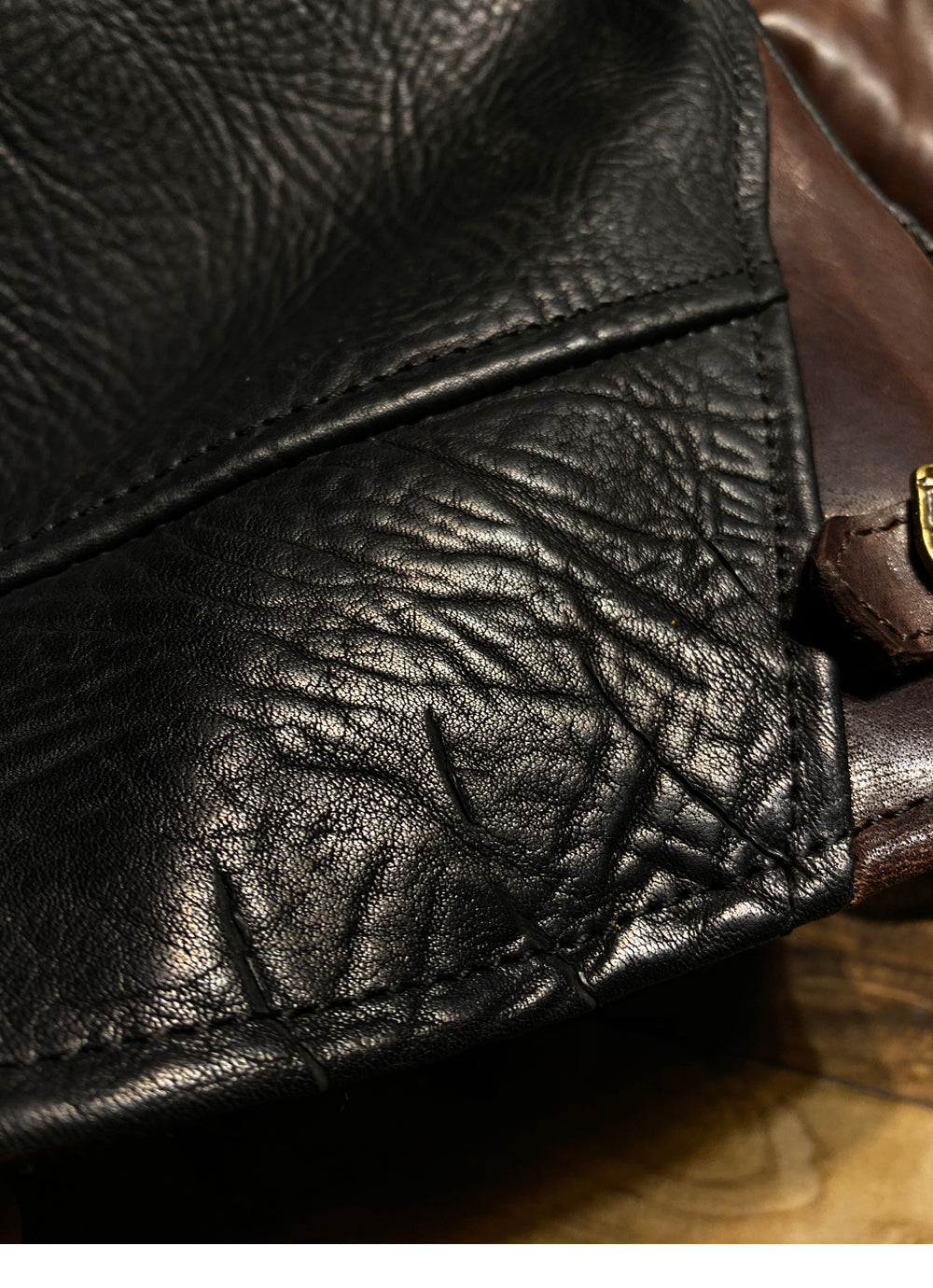 ★2トーン切り替え 1920’s ヴィンテージ復刻スタイル カウハイド×ホースハイド レザージャケット★