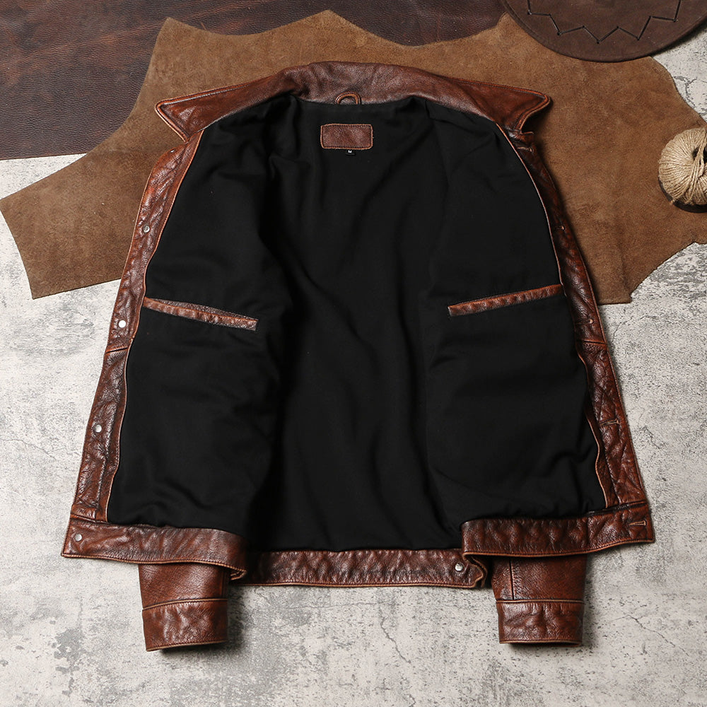 ★2nd型 507復刻モデル カウレザージャケット★ M~5XL