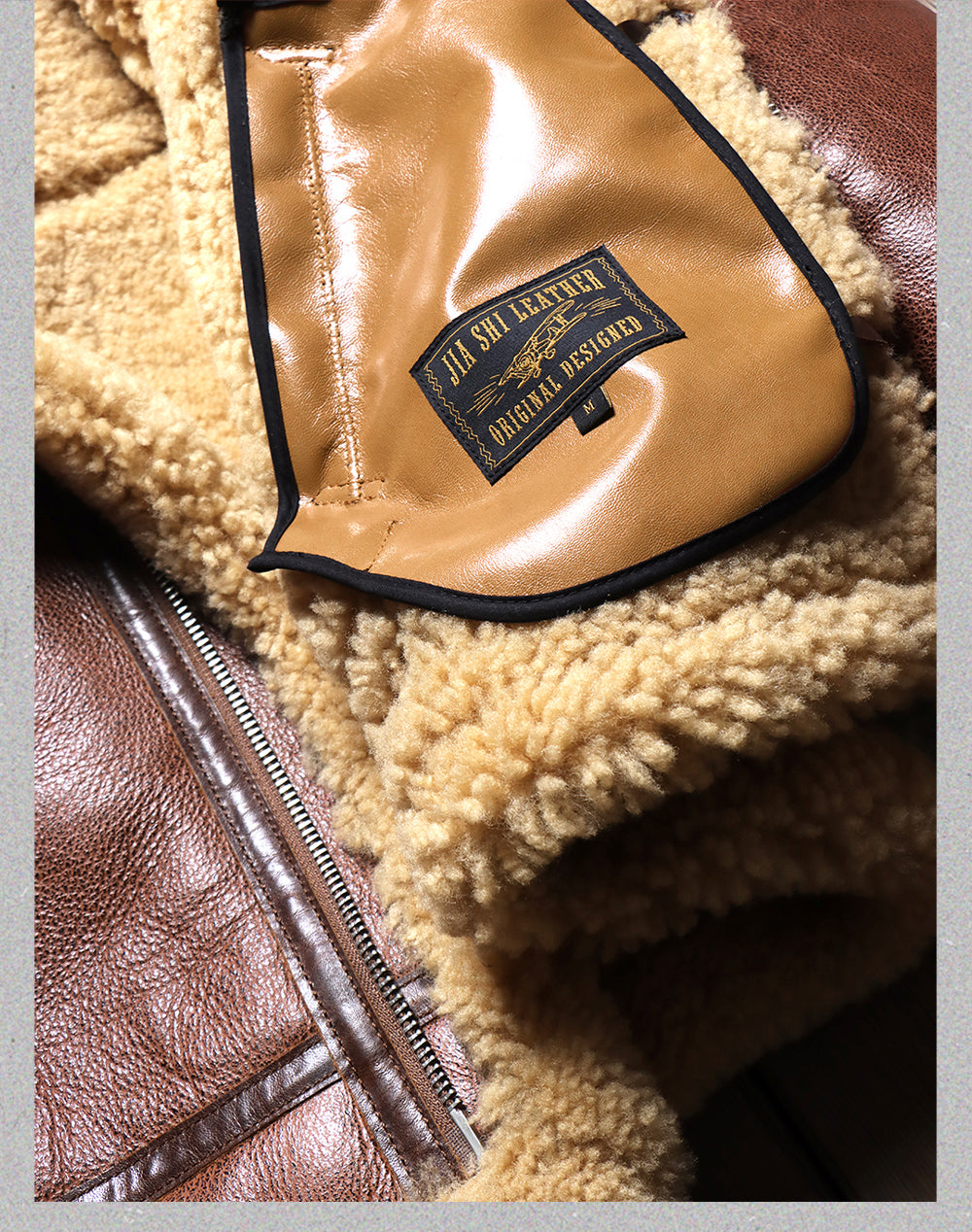 ★ブラウンムートン B-3フライトジャケット★S~4XL