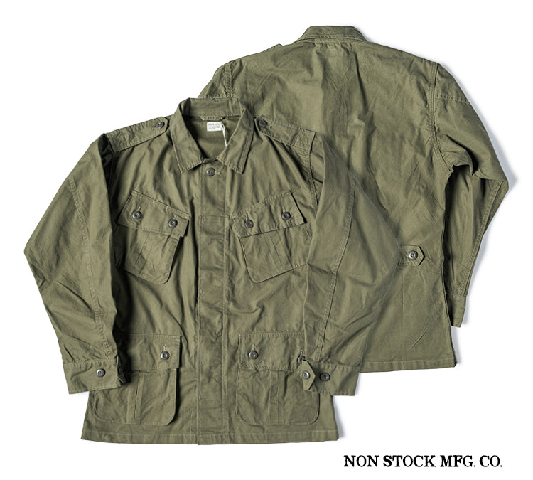 ヴィンテージ モディファイ 7.5OZ コットン TCU 1stモデル ミリタリージャングルファティーグ ジャケット◇S~2XL