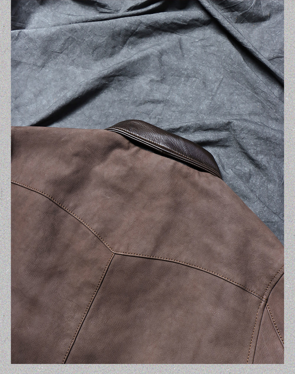 ☆コンチョボタン付き ゴートレザージャケット☆S~4XL