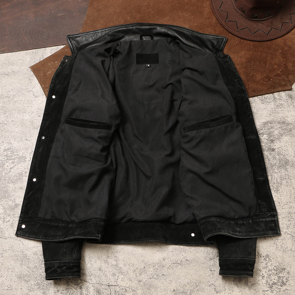 ★507 type3型 復刻モデル スウェードレザージャケット★ M~4XL