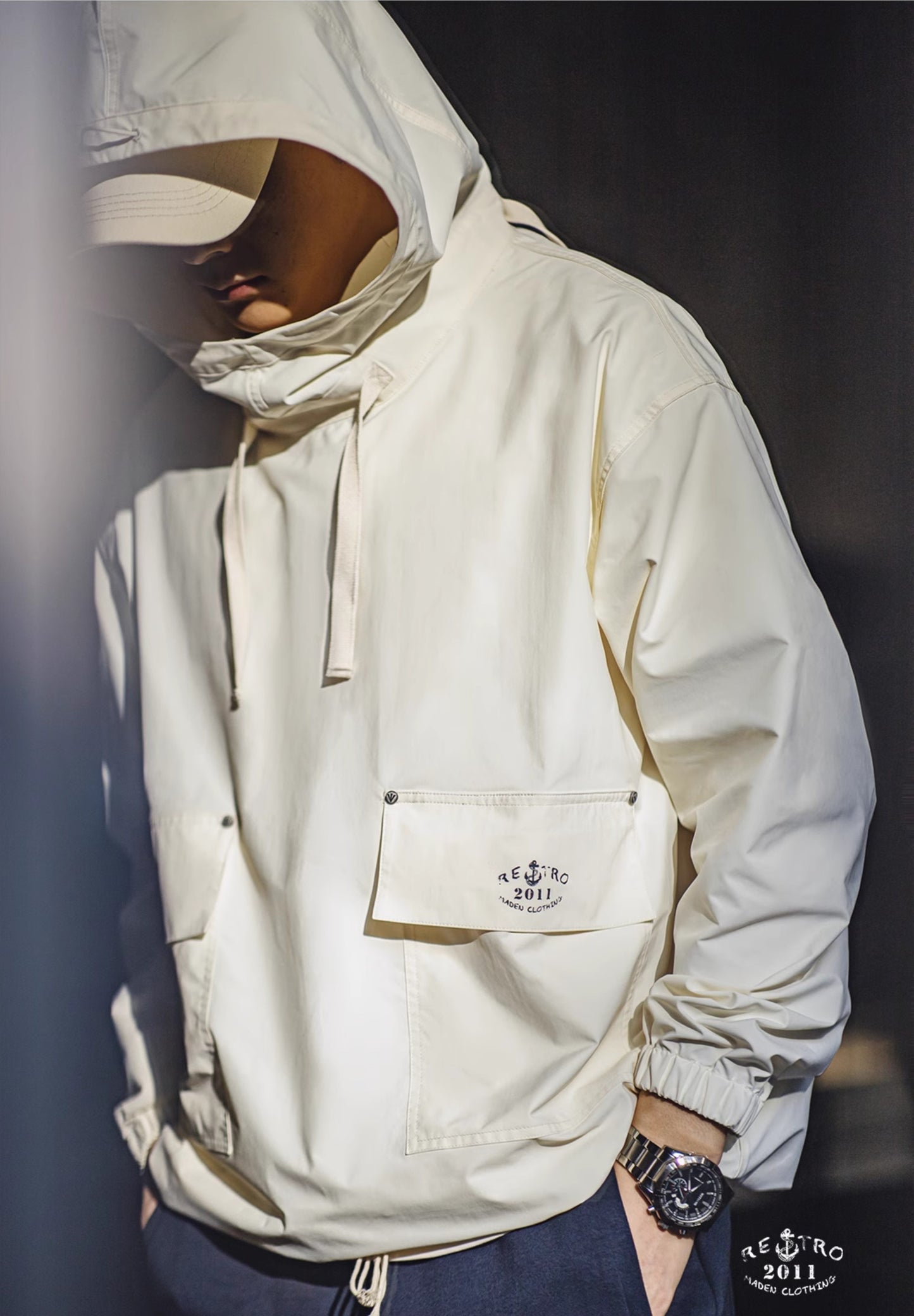 △US NAVY 復刻 コットンデックスモック▽S~2XL