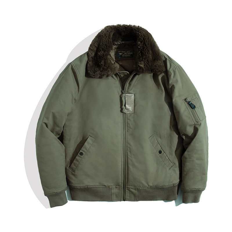 ☆ヴィンテージ 復刻 B-15コットンボンバージャケットフライトジャケット☆S~2XL