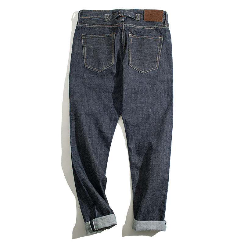 ▲14.8oz セルビッチ テーパードデニムパンツ▼サイズ28~36