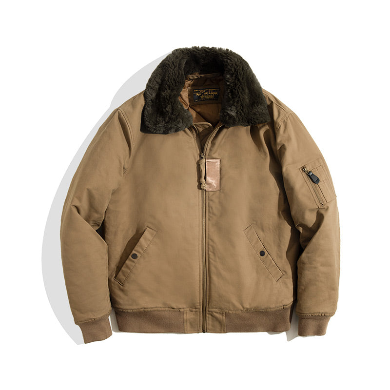 ☆ヴィンテージ 復刻 B-15コットンボンバージャケットフライトジャケット☆S~2XL