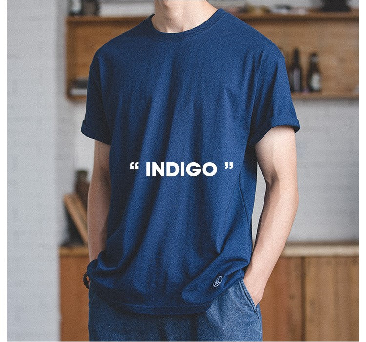 ◆インディゴ/本藍染めTシャツ◆S~2XL