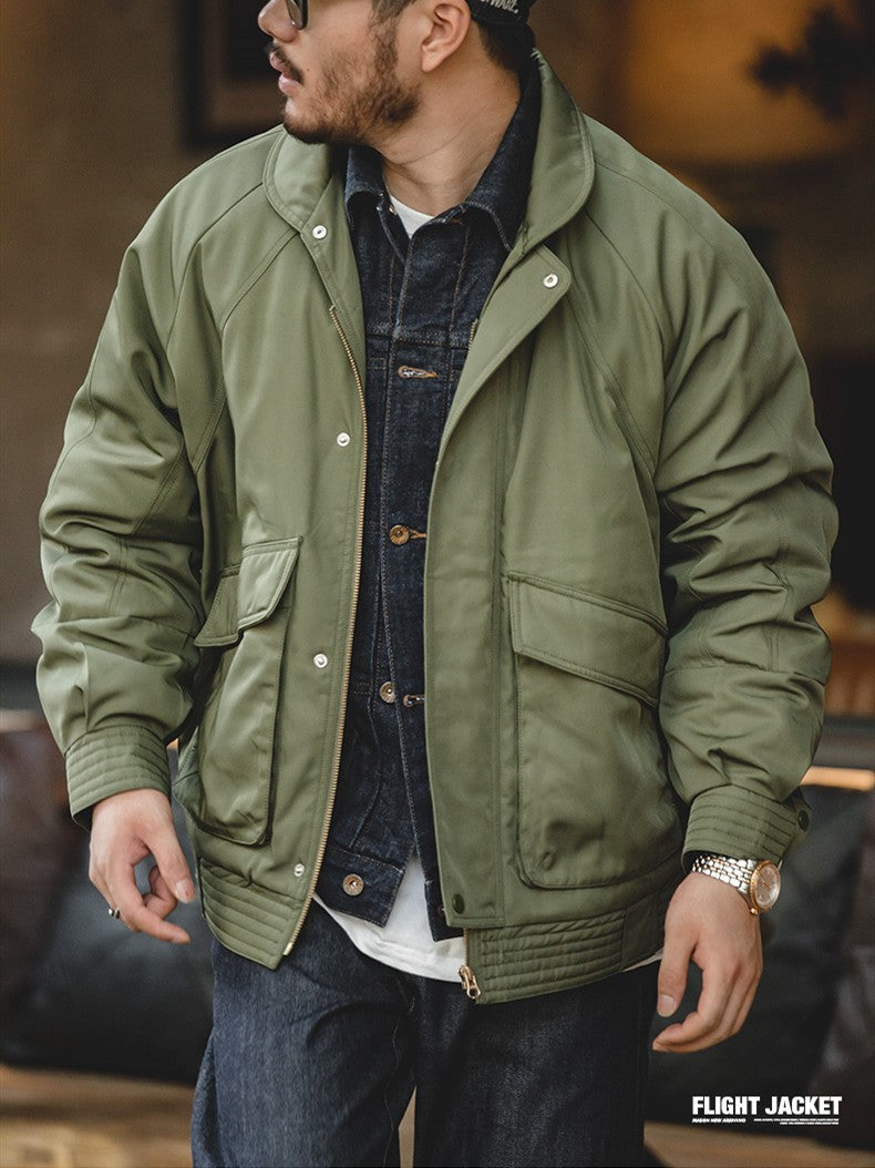 2色展開◆U.S.ARMY復刻 モディファイフライトジャケット メンズ◆S~2XL