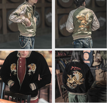 Schott x PLAYBOY 別珍 スカジャン リバーシブル メンズ S Schott x PLAYBOY 別珍 スカジャン リバーシブル メンズ S