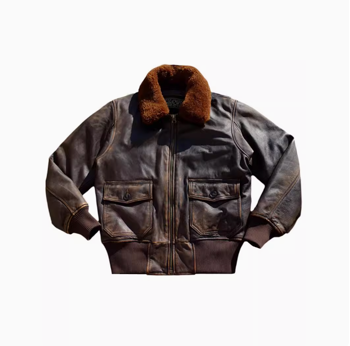 茶芯カーフレザーG-1 フライトジャケット XS~5XL – quietman 茶芯カーフレザーG-1 フライトジャケット XS~5XL – quietman